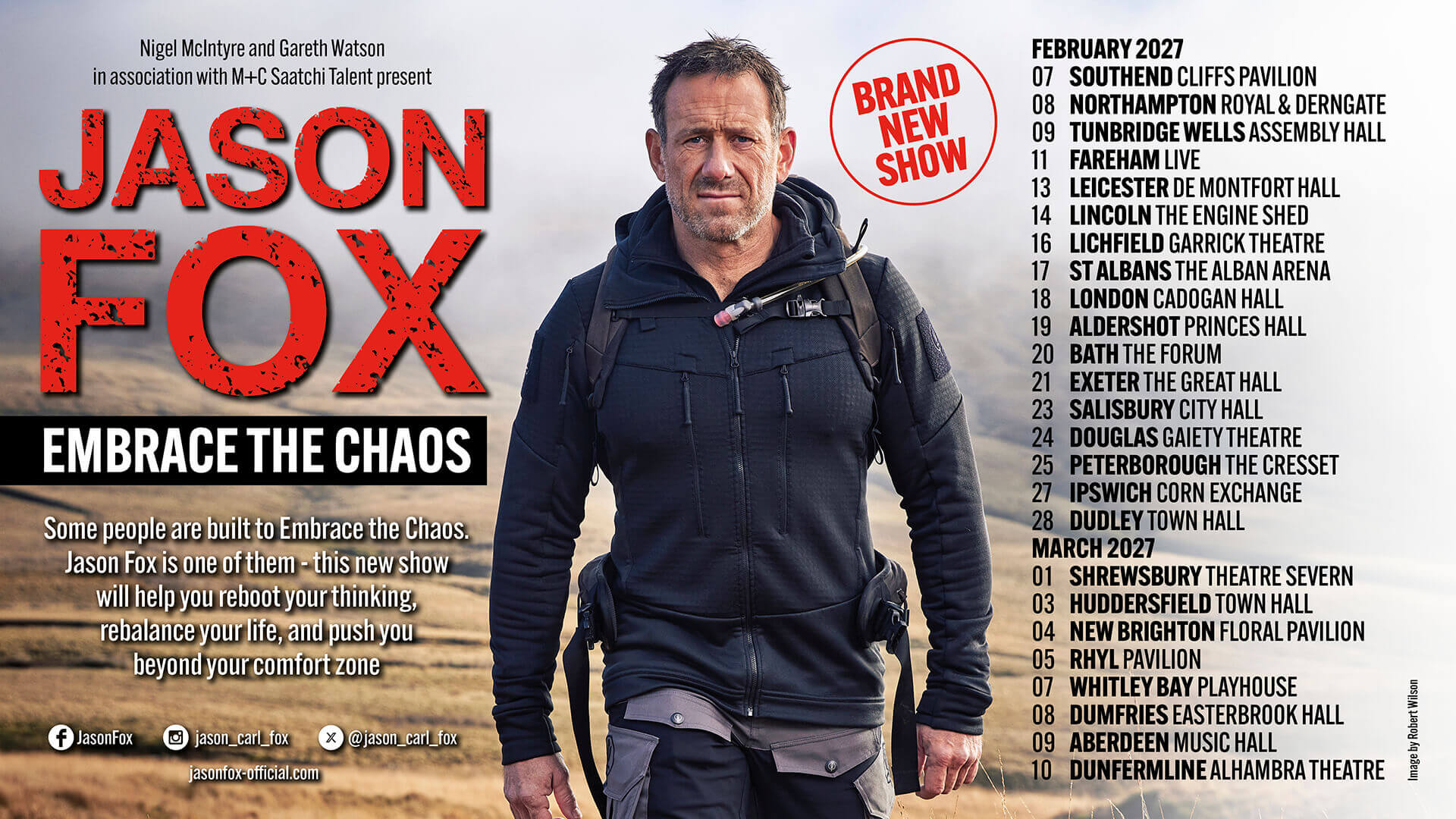Jason Fox Tour 2027