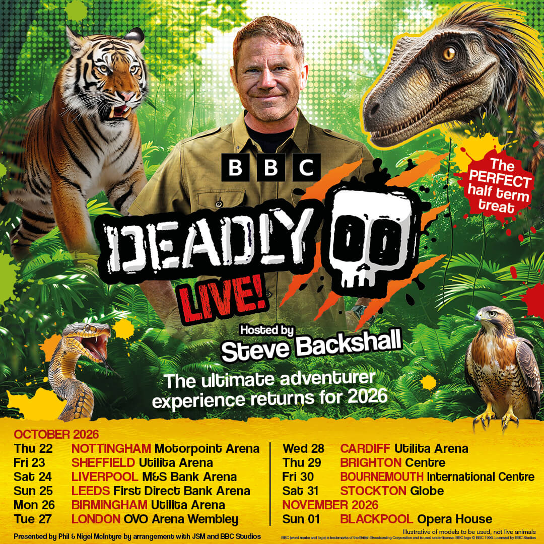 Steve Backshall Tour 2026