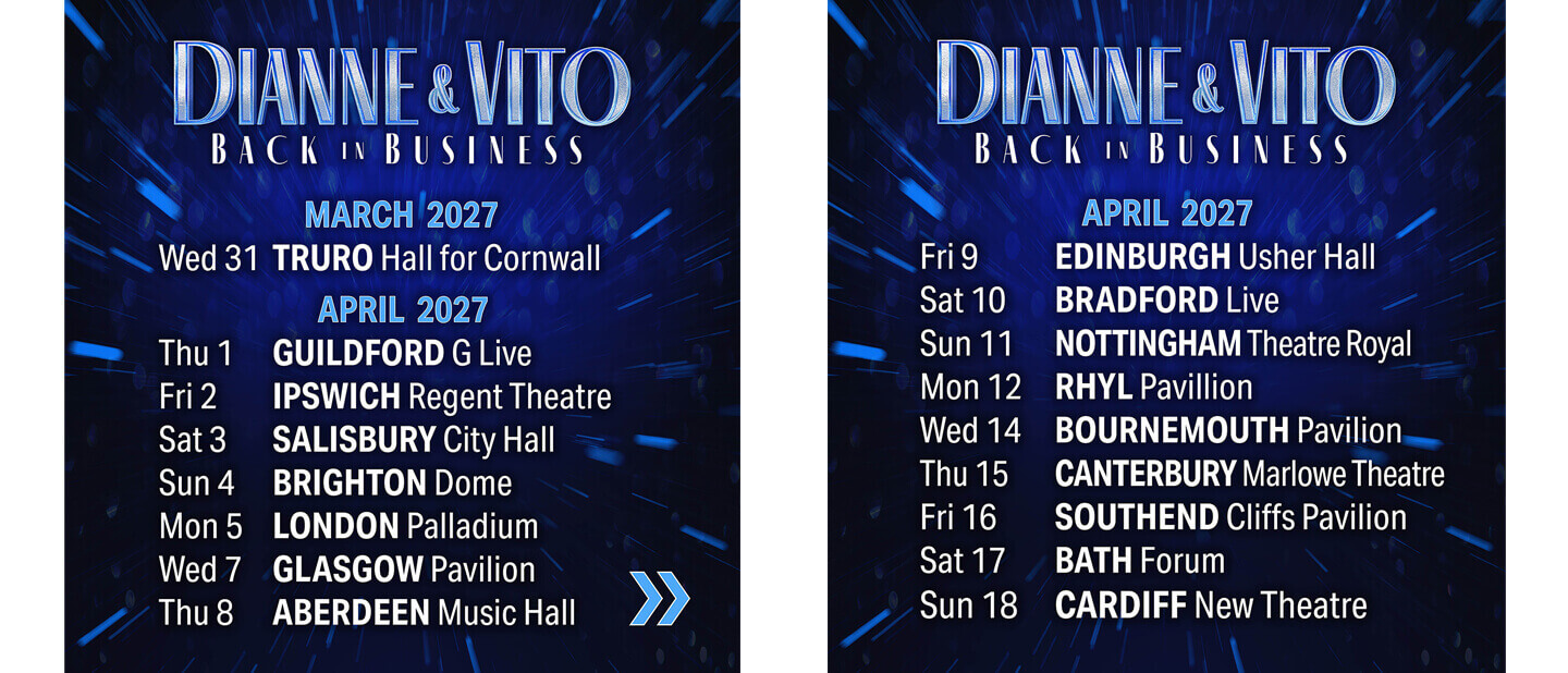Dianne & Vito Tour Dates